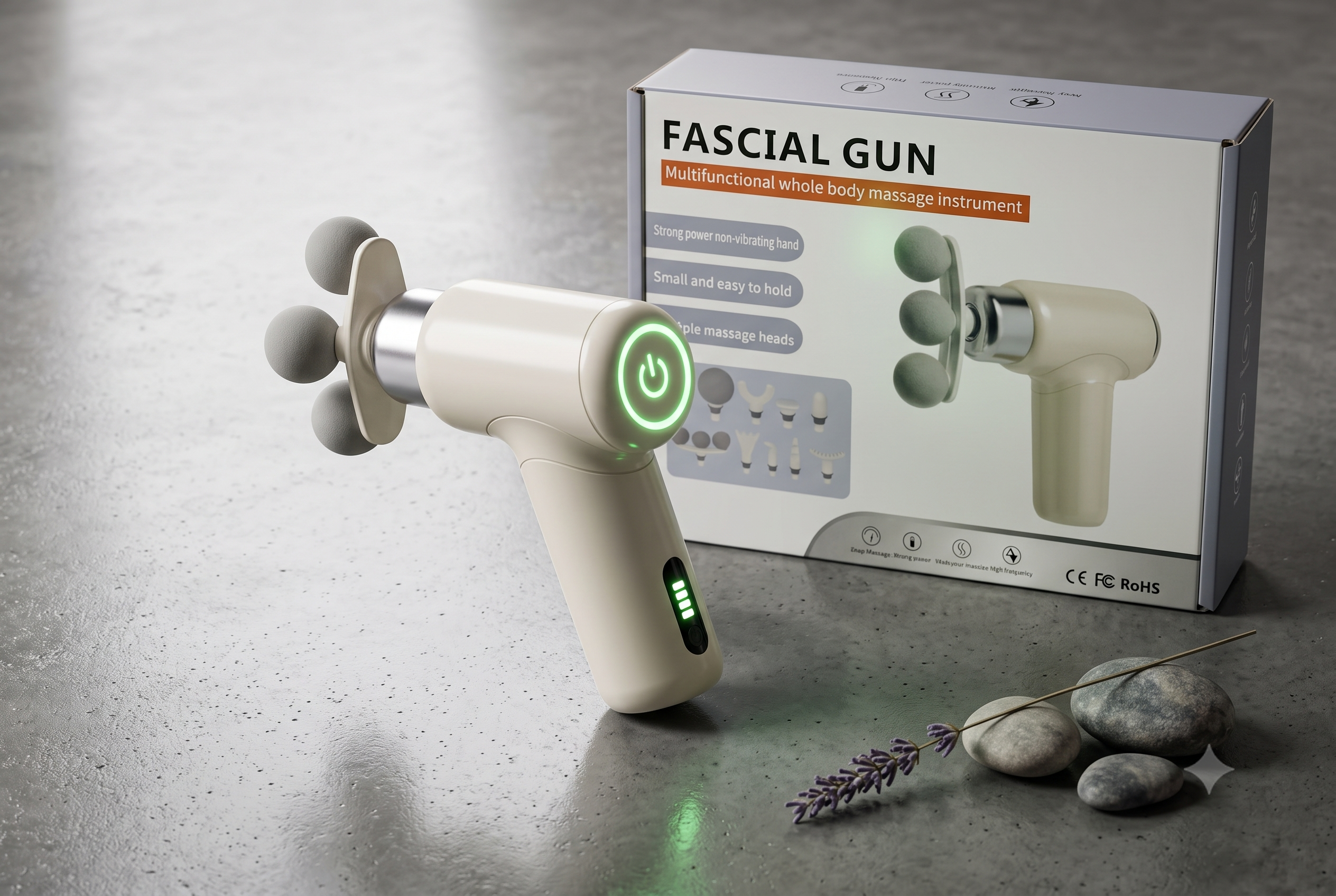 Portable Rechargeable Fascial Massage Gun