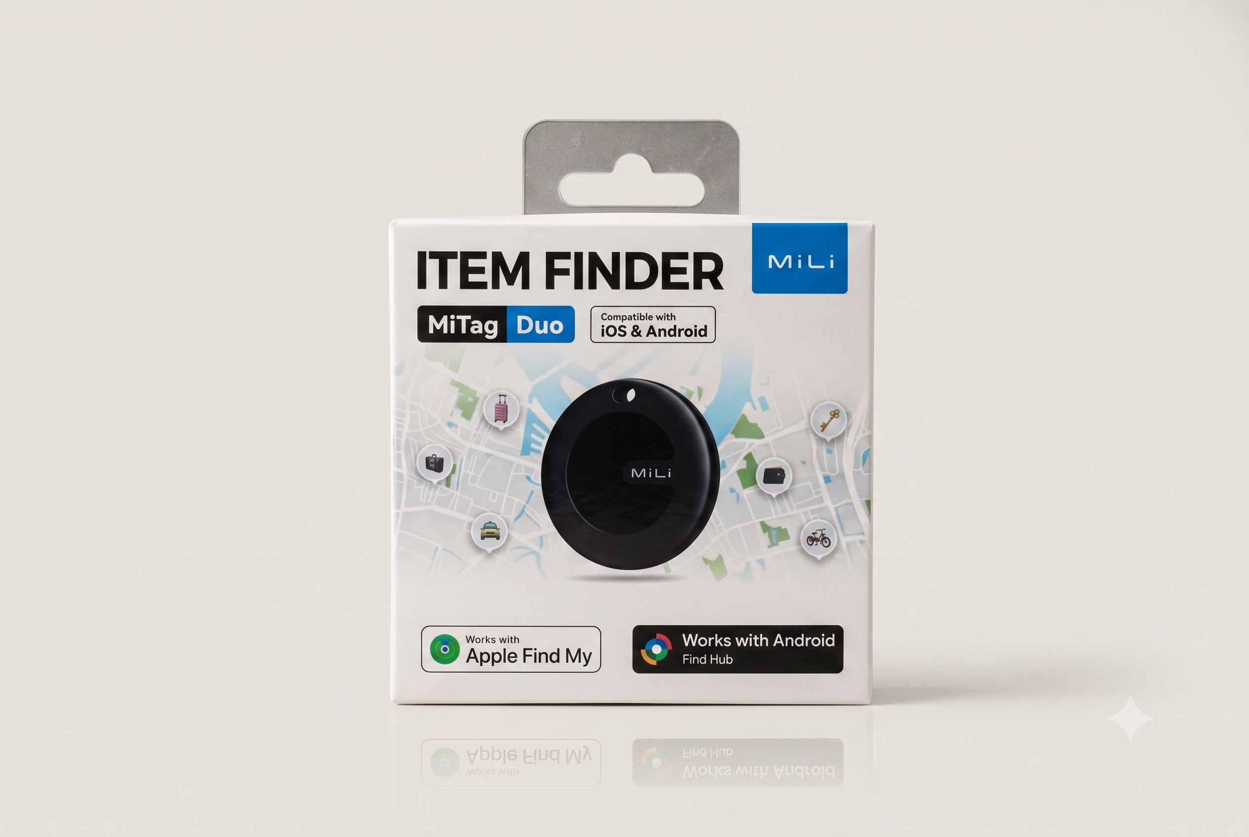 MI Tag Duo Item Finder